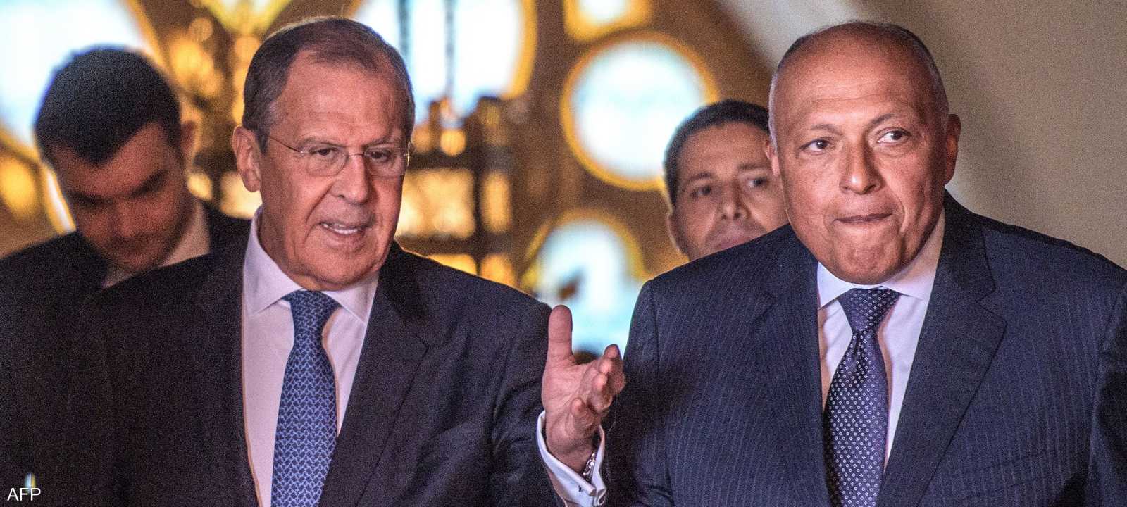 سيرغي لافروف وسامح شكري - أرشيفية