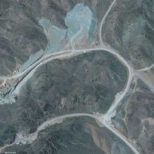 صورة عبر الأقمار الاصطناعية لمحطة نطنز الإيرانية