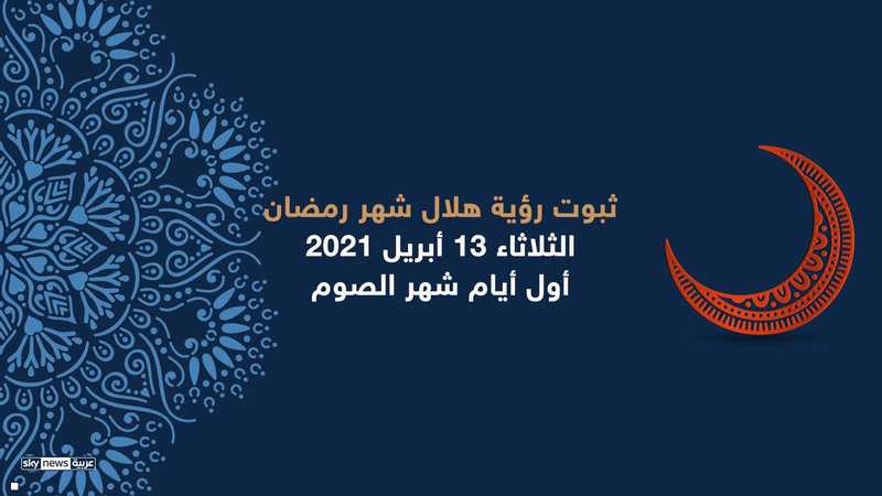 الدول التي اعلنت شهر رمضان 2021