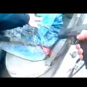 لقطة من مقطع الفيديو الذي وثق مقتل دونتيه رايت على يد الشرطة