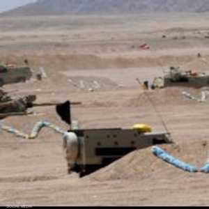 جانب من القوات المشاركة في التدريب