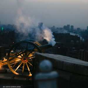 صورة لـ"مدفع رمضان" الشهير بالقلعة