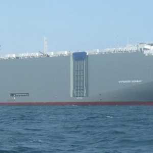 صورة السفينة الإسرائيلية من موقع فيسيل فايندر