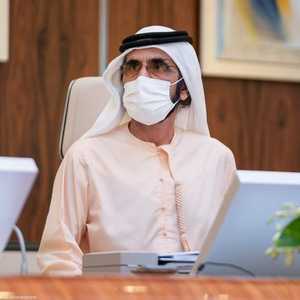 الشيخ محمد بن راشد خلال الاجتماع