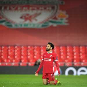 النجم المصري محمد صلاح لاعب ليفربول الإنجليزي