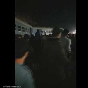 الحادث يأتي بعد أيام من تصادم قطارين في أسيوط