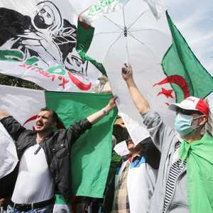 جانب من الحراك في الجزائر. أرشيفية