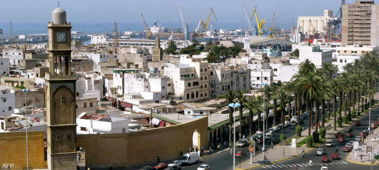 جانب من الدار البيضاء العاصمة التجارية للمغرب