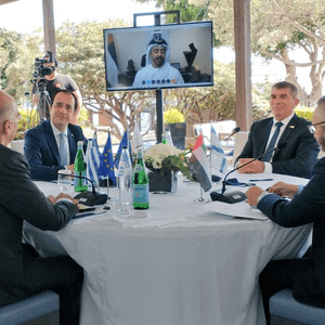 اجتماع قبرصي يوناني إسرائيلي إماراتي