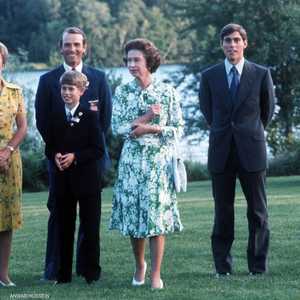 العائلة المالكة في كندا سنة 1976