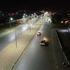 بدء مشروع إنارة الشوارع بالطاقة الشمسية