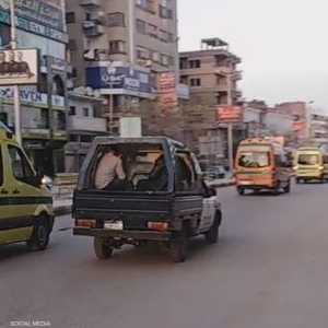 سيارات الإسعاف هرعت إلى مكان الحادث