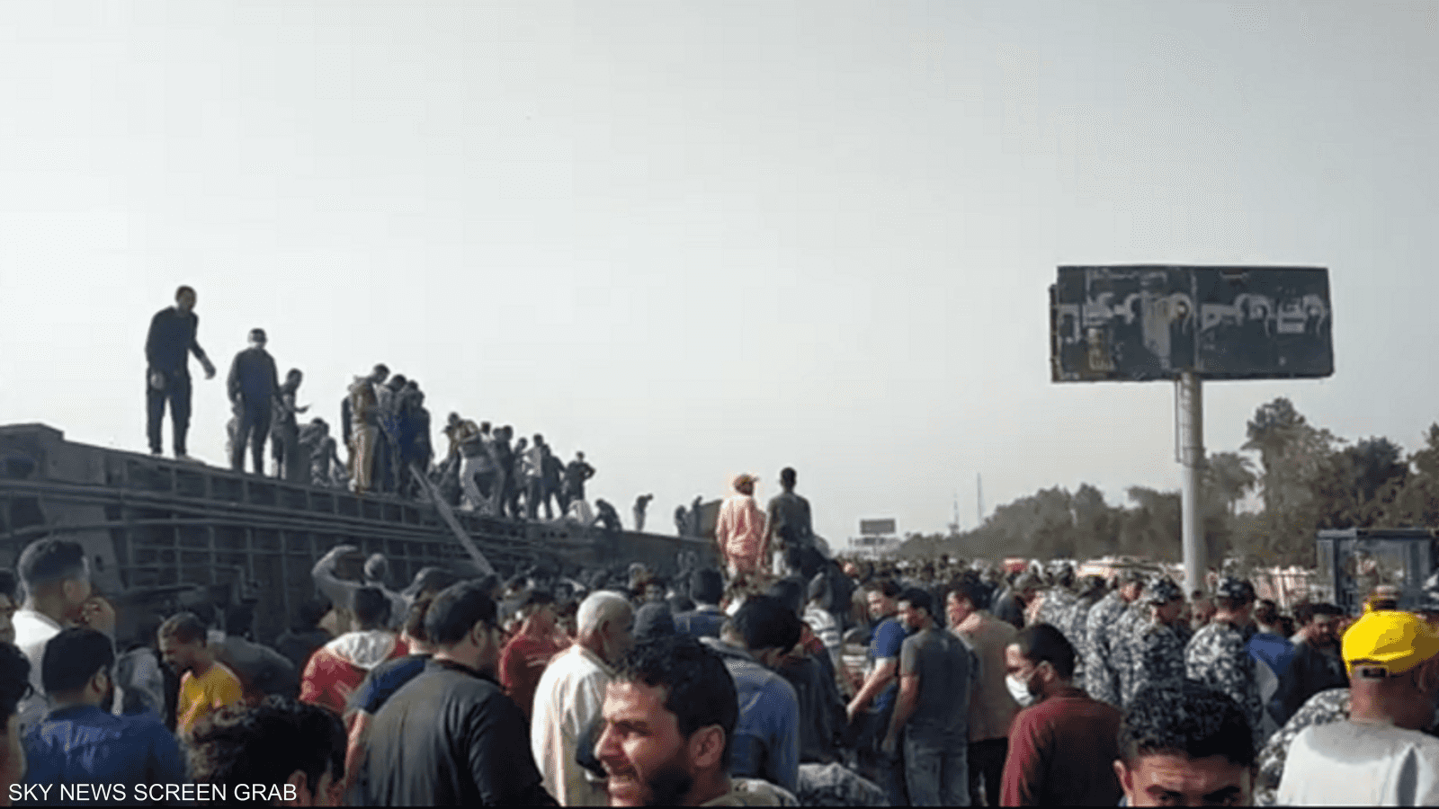 قتلى وجرحى في حادث قطار في مصر