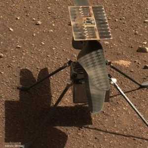 مروحية ناسا على سطح الكوكب الأحمر