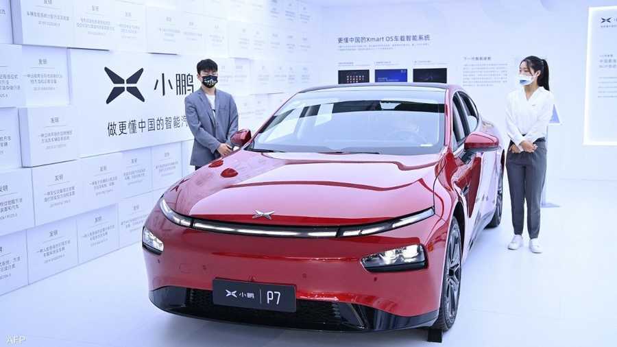 تصميم جذاب لسيارة السيدان الصينية Xpeng P7.