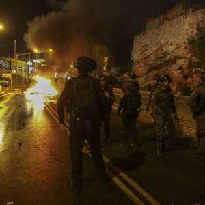 جانب من الاشتباكات في القدس