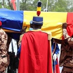 جانب من جنازة الرئيس التشادي إدريس ديبي