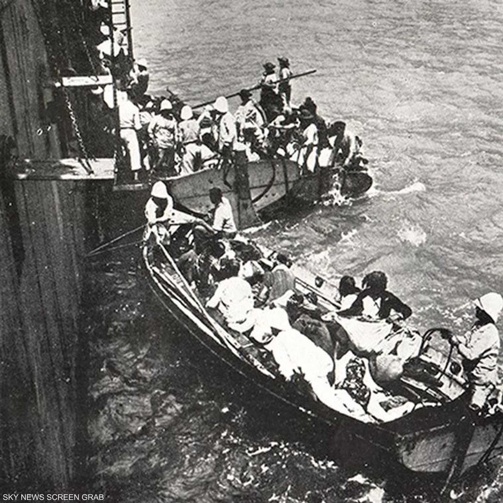 نزوح الأرمن بحرا