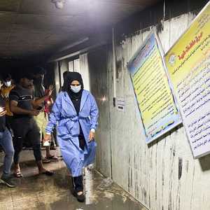 لقطة من المستشفى عقب الانفجار