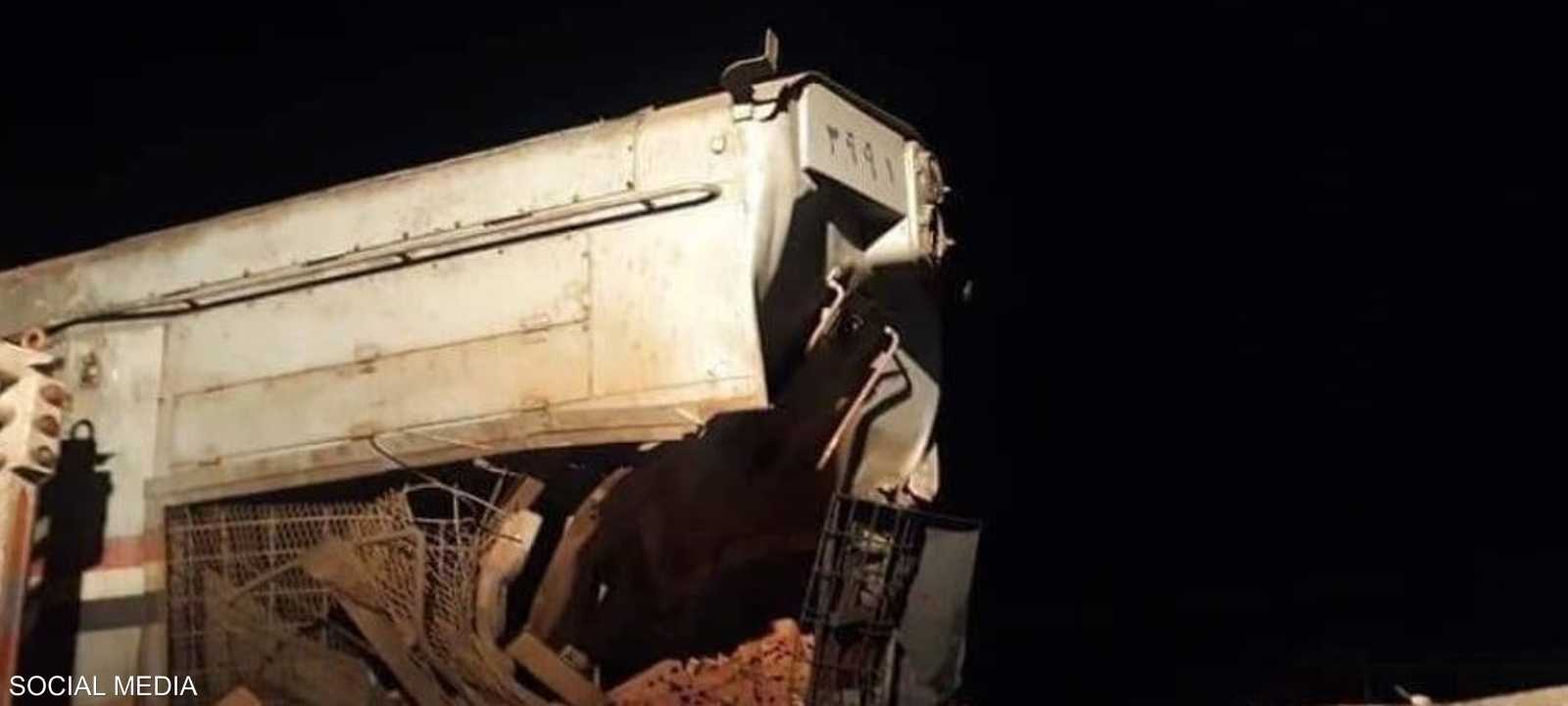 صورة من الحادث