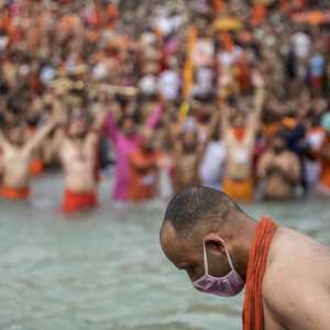 الهندوس زاروا نهر الغانغ بالملايين خلال الأسابيع الماضية