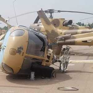 الطائرة التي قال متمردو تشاد إنهم أسقطوها.