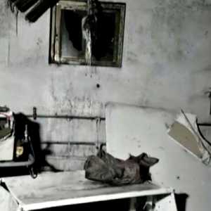 عنابر المرضى بعد الحريق