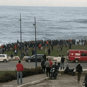 المهاجرون سبحوا لعدة كيلومترات