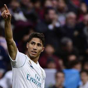 حكيمي بقميص ريال مدريد