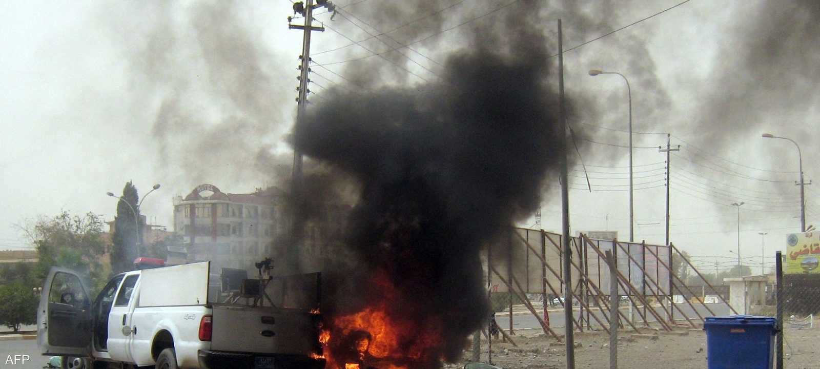 أرشيفية لأحد هجمات داعش على كركوك