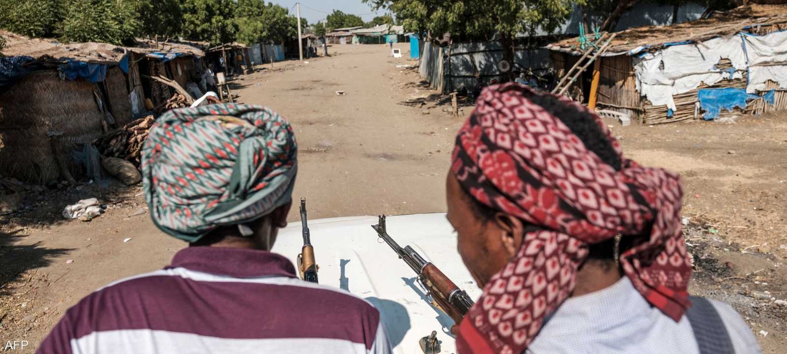 صورة أرشيفية لمسلحين في أمهرة بإثيوبيا