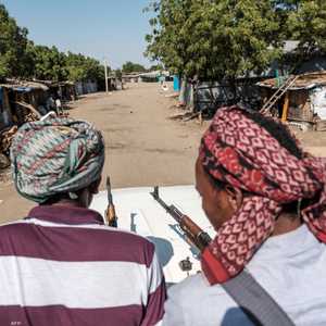 صورة أرشيفية لمسلحين في أمهرة بإثيوبيا