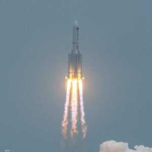 الصاروخ الصيني أطلق في أواخر أبريل الماضي.