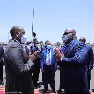 رئيس الكونغو الديمقراطي بدأ جولته بالسودان