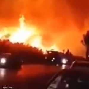 أسباب الحريق لا تزال مجهولة.