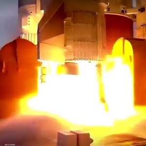 لحظة إطلاق الصين للصاروخ  لونغ مارش 5 بي