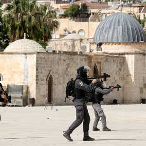 استخدم الجنود الإسرائيليون قنابل الغاز والرصاص المطاطي