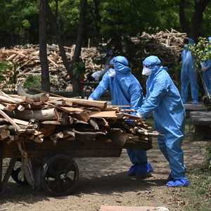 إعداد محارق الجثث في الهند