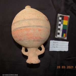 جانب من الكشف الأثري الجديد