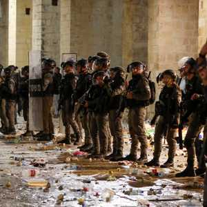 تجدد الاشتباكات في المسجد الأقصى