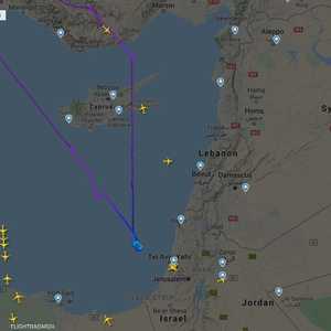 مسار طائرة من إسطنبول إلى تل أبيب يكشف "العودة"
