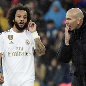 خلاف بين زيدان ومارسيلو