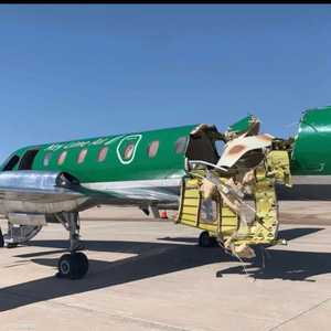 لحسن الحظ، فقد هبطت الطائرتان بسلام