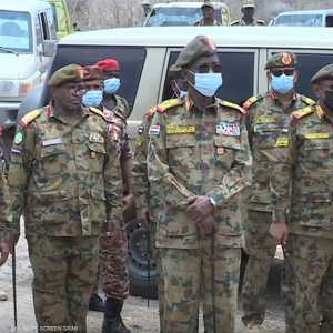 كباشي يزور منطقة الفشقة الحدودية