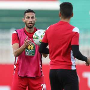 جانب من تدريبات الوداد