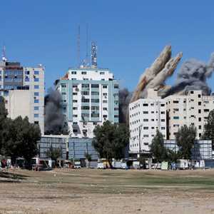 إسرائيل قصفت برج الجلاء بأربع صواريخ