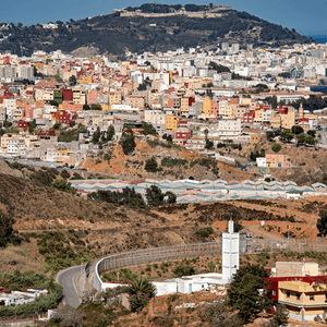 منظر عام لمدينة سبتة