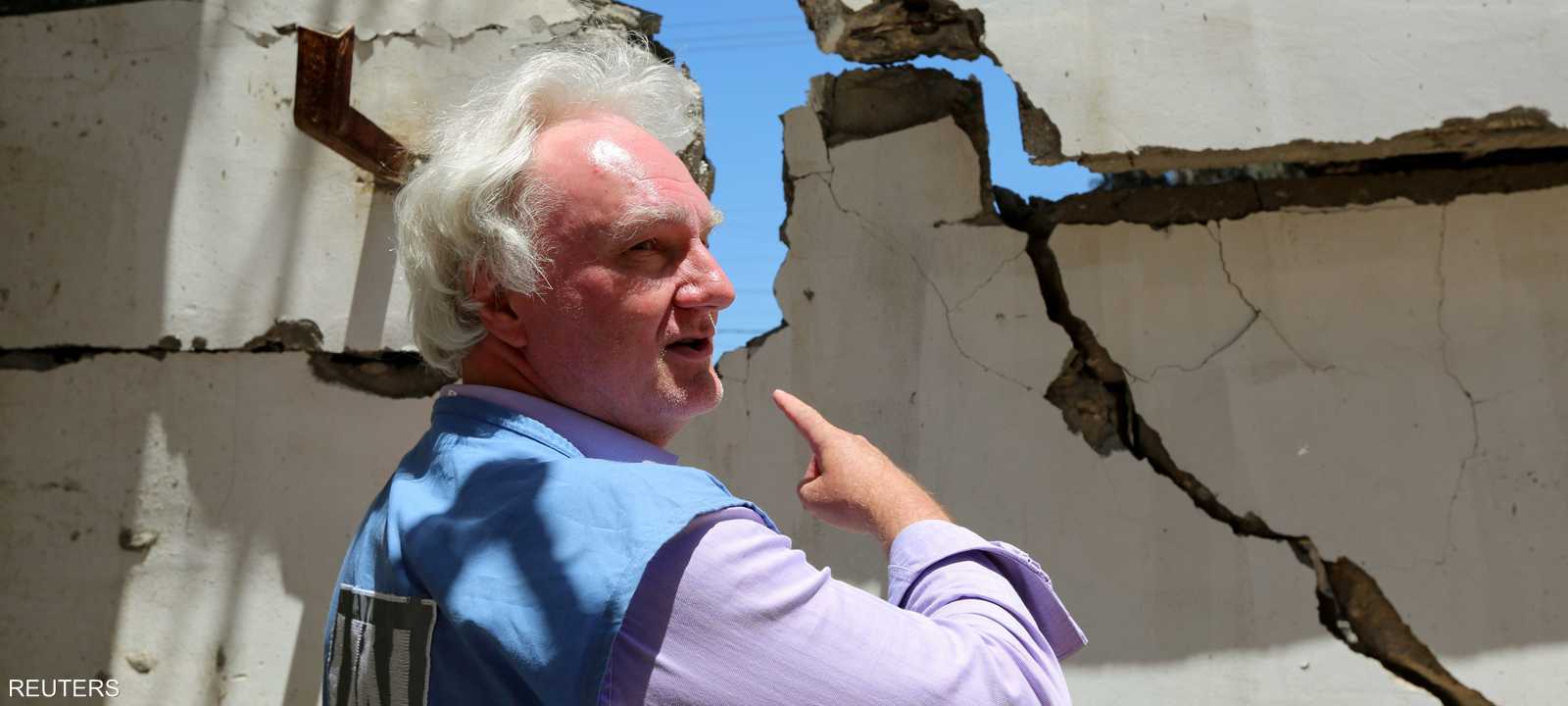 إصابة مقر الأونروا في غزة جراء القصف الإسرائيلي