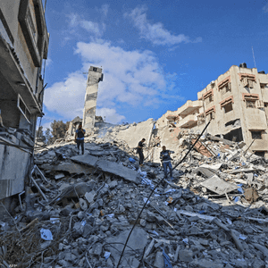 الغارات الإسرائيلية ألحقت ضررا كبيرا بالبنية التحتية في غزة