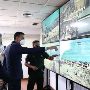 آلاف المهاجرين وصلوا إلى سبتة